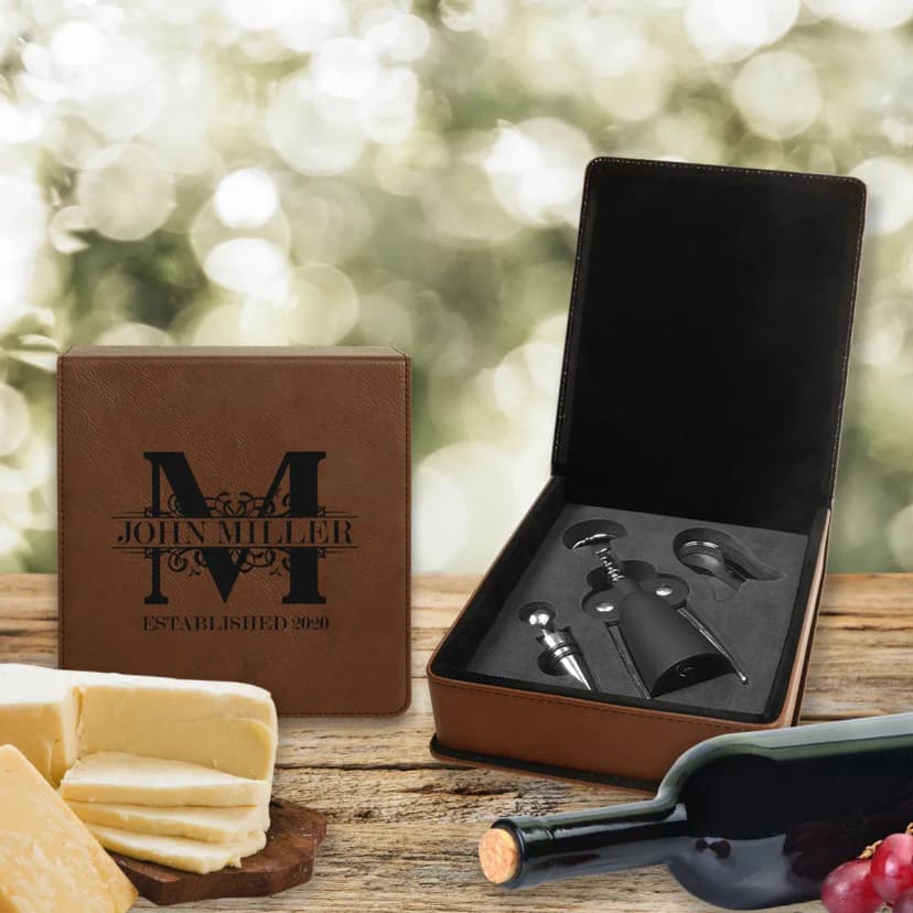 Product image of 3-Piece Wine Tool Gift Set FREE Engraving