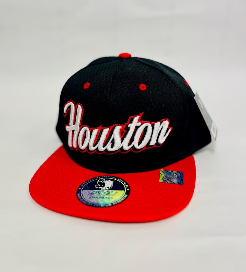 Product image of Houston Red/Black Snapback