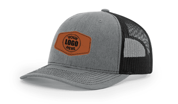 Product image of Leather Patch Hexagon Trucker Hat